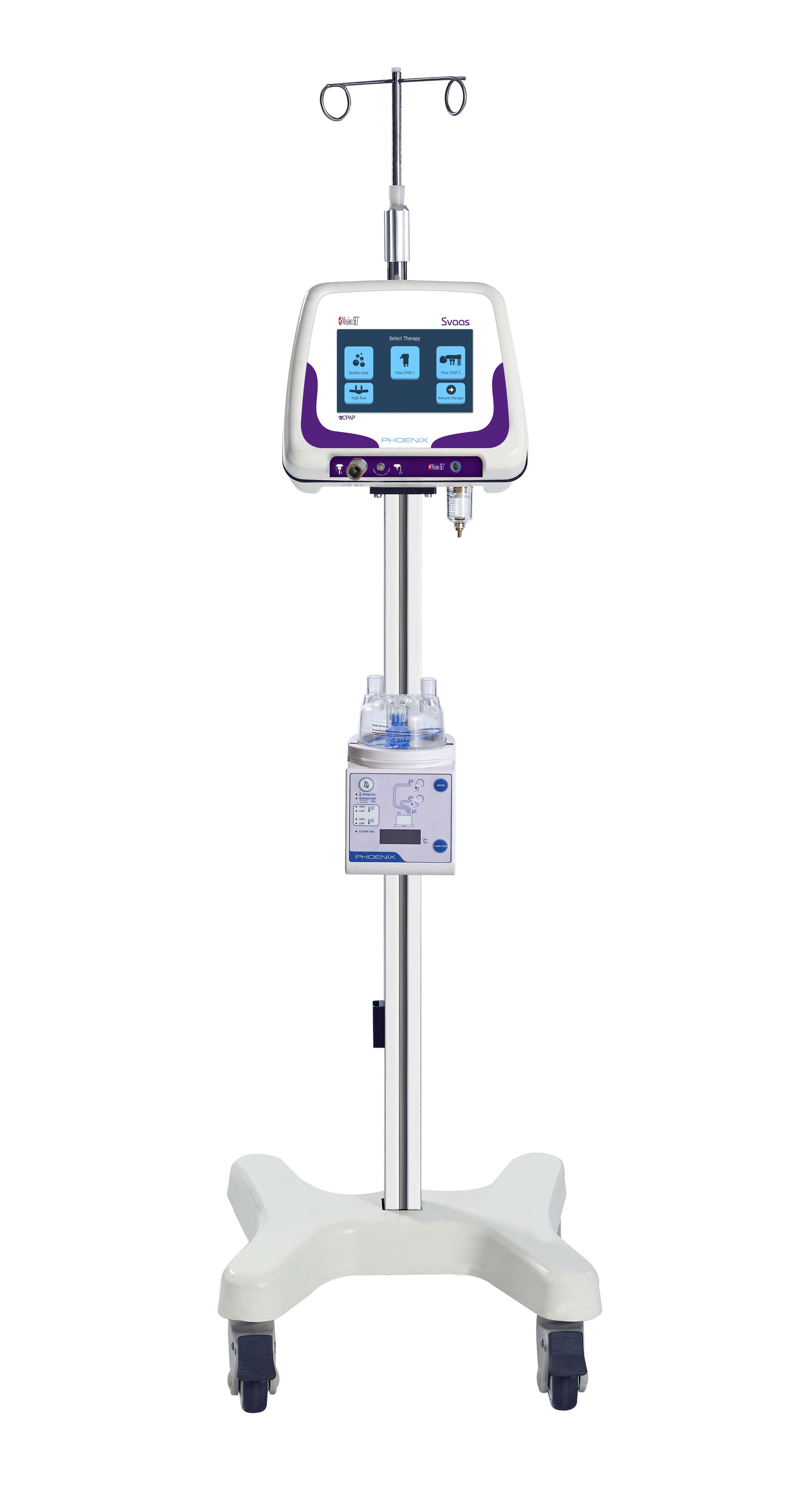 Svaas nCPAP เครื่องช่วยหายใจทารกรุ่นใหม่